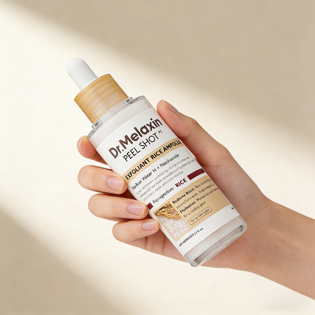 Dr. Melaxin Peel Shot Exfoliant White Rice Ampoule 80ml | Gentle Glow Renewal – MyKStyle