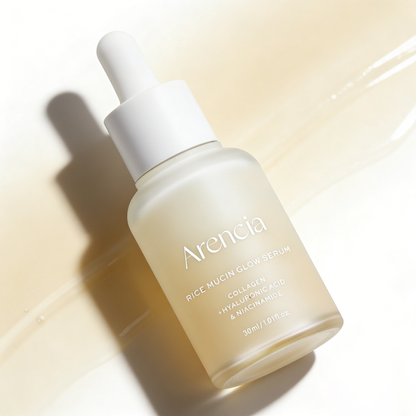 Arencia Rice Mucin Glow Serum 30ml | Hydraterend Glass Skin Serum – MyKStyle