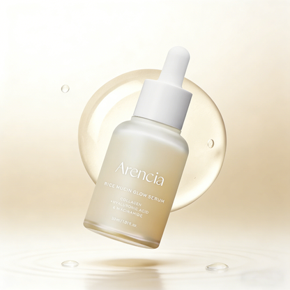 Arencia Rice Mucin Glow Serum 30ml | Hydraterend Glass Skin Serum – MyKStyle