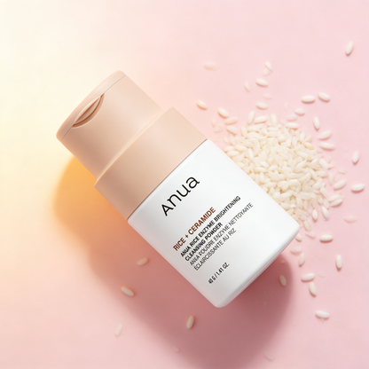 Anua Rice Enzyme Brightening Cleansing Powder 40g | Glow Cleanser – MyKStyle