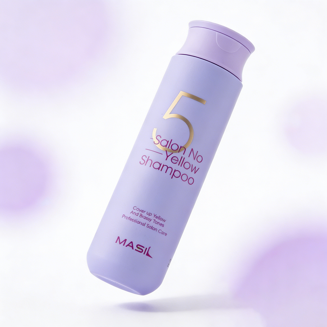 Masil 5 Salon No Yellow Shampoo 300ml | Purple Shampoo tegen Gele Tinten – MyKStyle