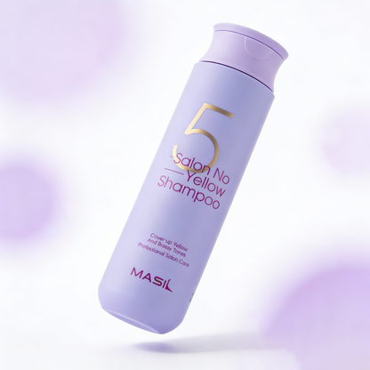Masil 5 Salon No Yellow Shampoo 300ml | Purple Shampoo tegen Gele Tinten – MyKStyle