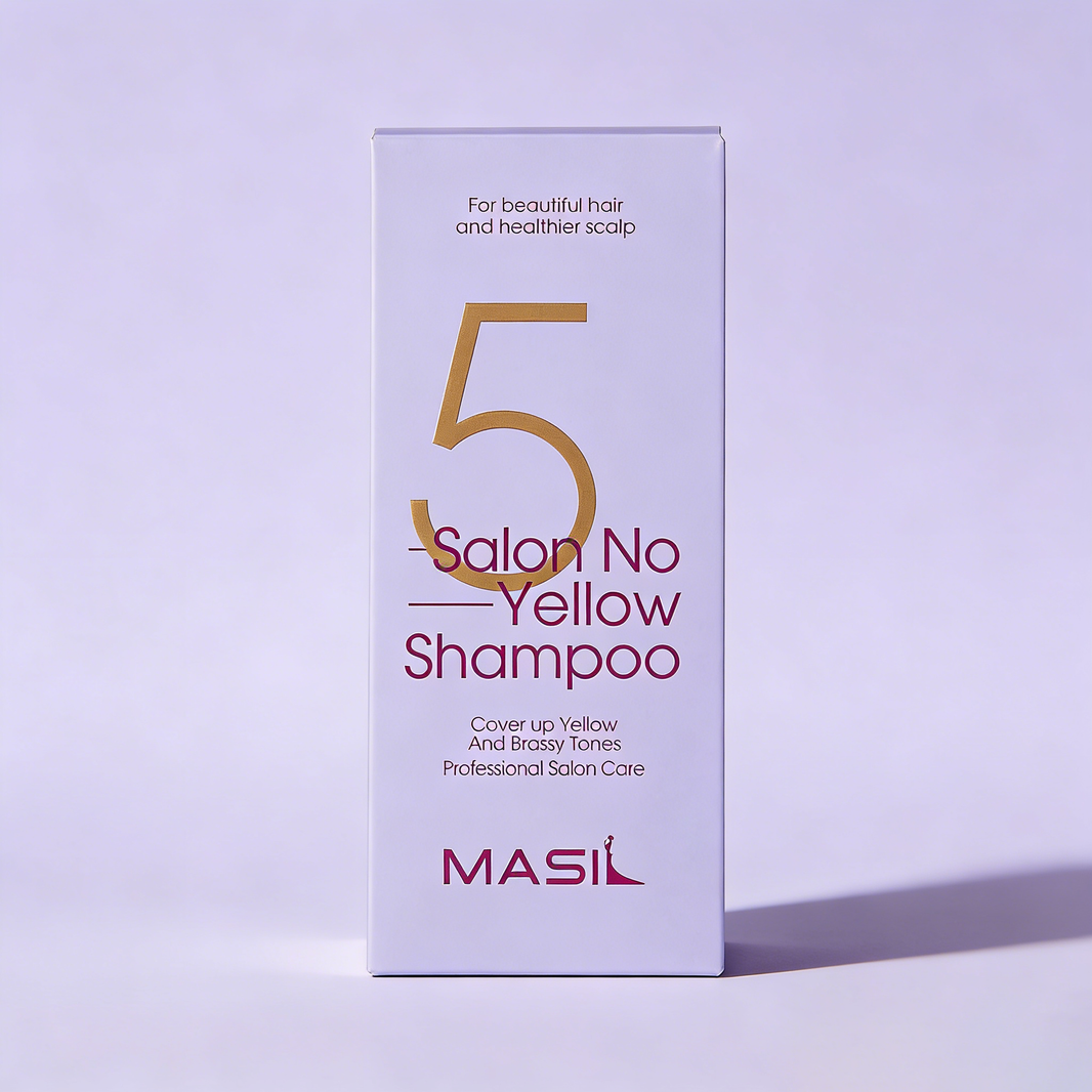 Masil 5 Salon No Yellow Shampoo 300ml | Purple Shampoo tegen Gele Tinten – MyKStyle