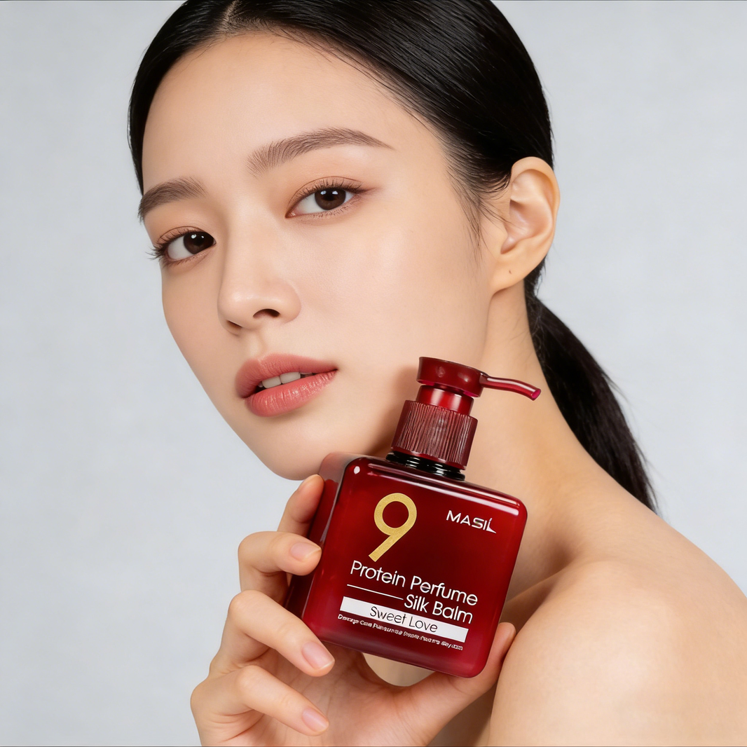 Masil 9 Protein Perfume Silk Balm Sweet Love 180ml | Glans & Hair Perfume – MyKStyle