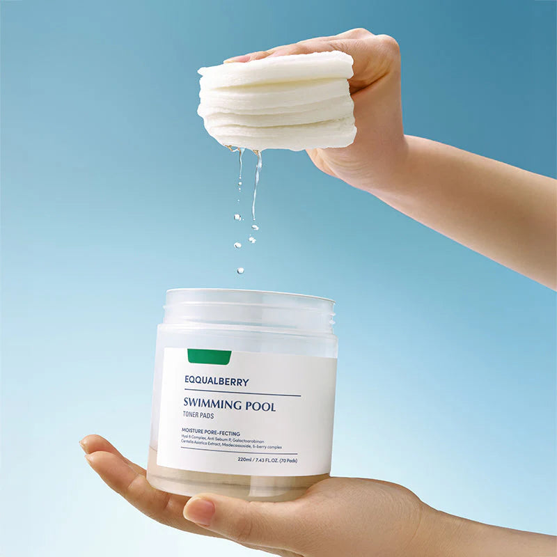 Eqqualberry Swimming Pool Toner Pad 70pcs | Hydraterende & Verfrissende Pads – MyKStyle