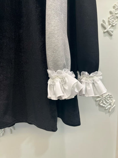 Pearl Velvet Mini Dress – Korean Boutique Style