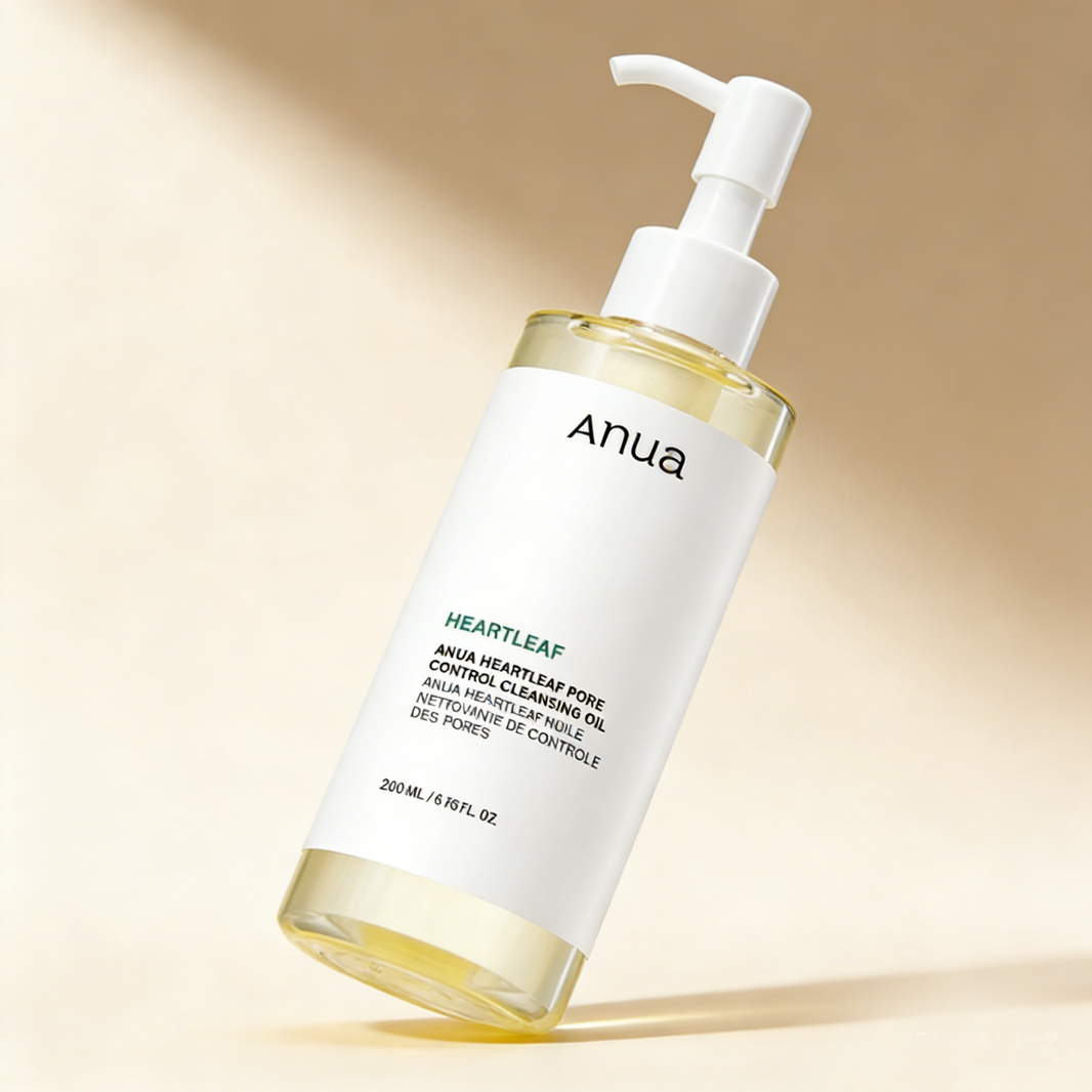 Anua Heartleaf Pore Control Cleansing Oil 200ml | Zachte Olie Cleanser – MyKStyle