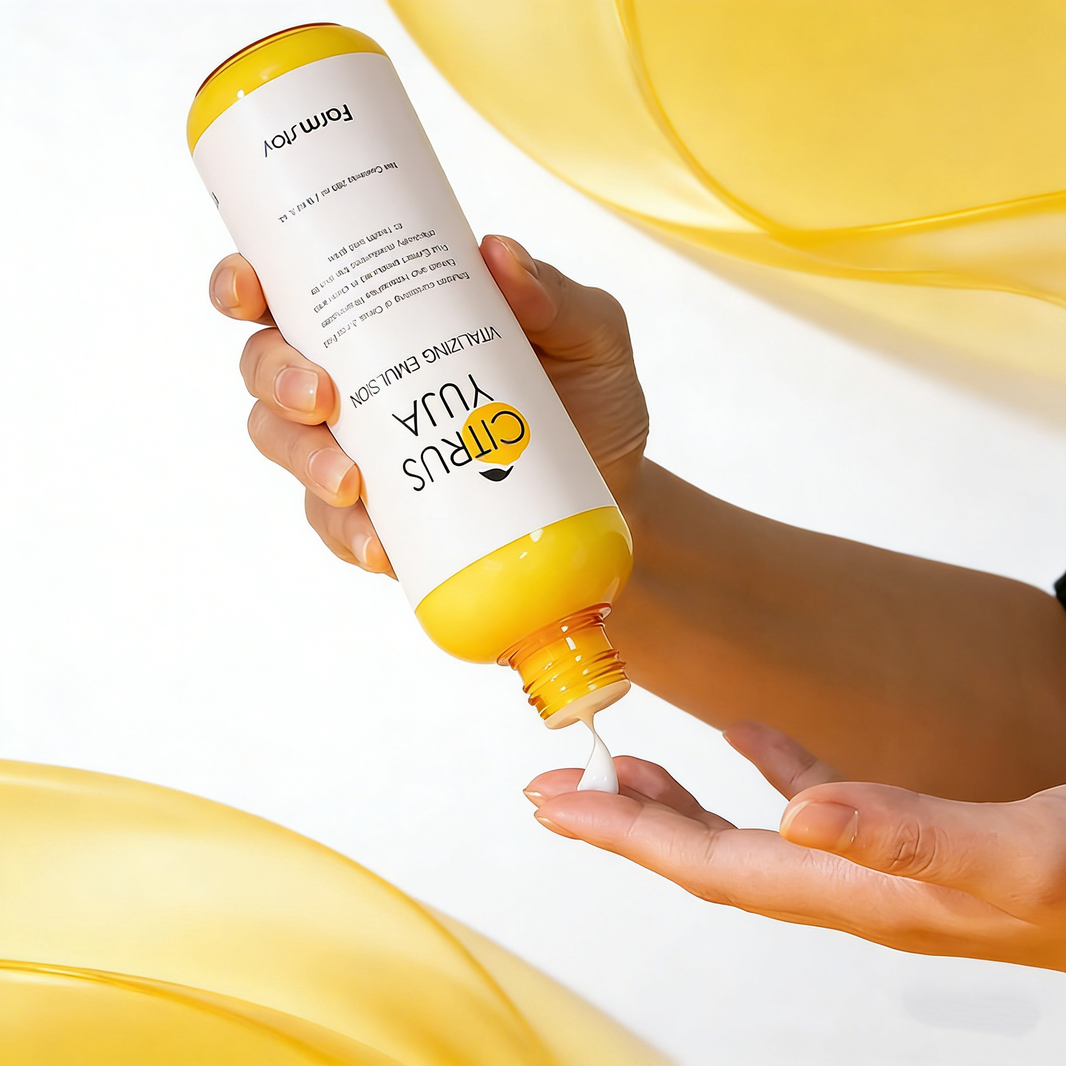Farmstay Citrus Yuzu Vitalizing Emulsion 280ml | Glow & Hydraterende Lotion – MyKStyle