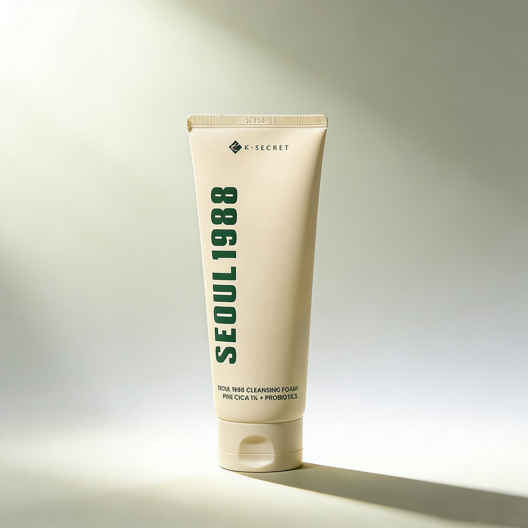 K-SECRET SEOUL 1988 Pine Cica 1% + Probiotics Cleansing Foam 150ml | Barrier Care – MyKStyle