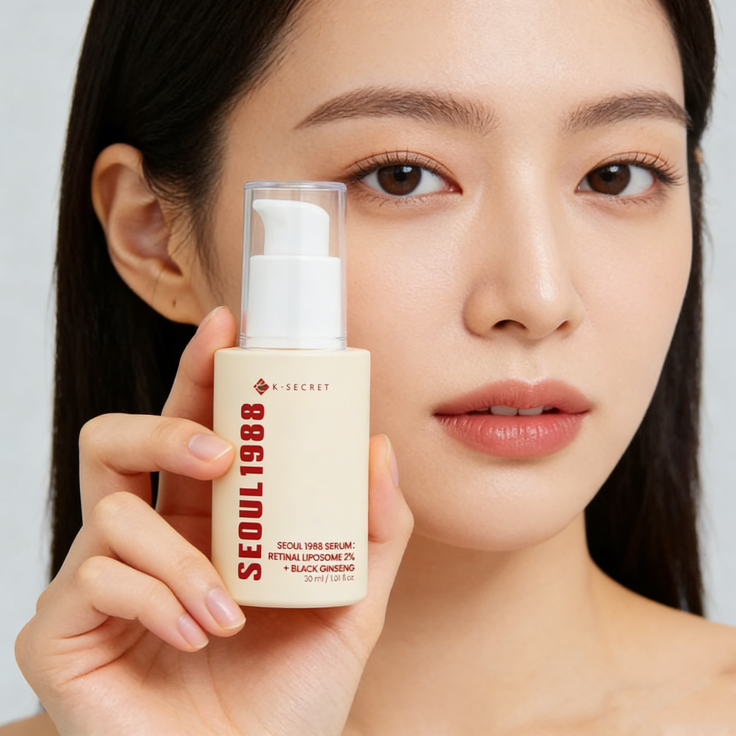 K-SECRET SEOUL 1988 Retinal Liposome 2% + Black Ginseng Serum 30ml | Night Repair – MyKStyle
