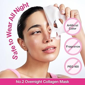 Numbuzin No.2 Rose PDRN Overnight Collagen Mask 4EA | Lifting & Glow – MyKStyle