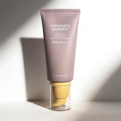 Haruharu Wonder Black Rice Pure Mineral Sunscreen SPF50+ PA++++ 50ml | Sensitive SPF – MyKStyle