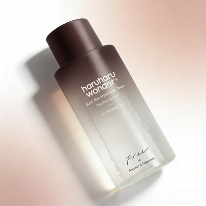 하루하루 원더 블랙 라이스 히알루론산 토너 (민감성 피부용) 150ml | 무알코올 – MyKStyle - 무향 & 무알코올