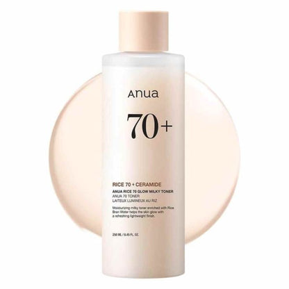 Anua Rice 70 Glow Milky Toner 250ml | Hydraterende Glow Toner – MyKStyle