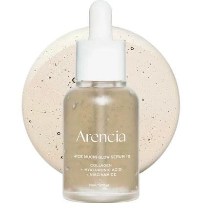 Arencia Rice Mucin Glow Serum 30ml | Hydraterend Glass Skin Serum – MyKStyle