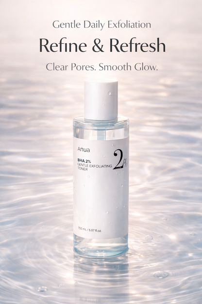 Anua BHA 2% Gentle Exfoliating Toner 150ml | Pore & Acne Care – MyKStyle