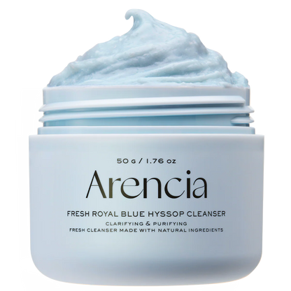 Arencia Fresh Blue Hyssop Rice Mochi Cleanser 120g | Calming Cleansing – MyKStyle