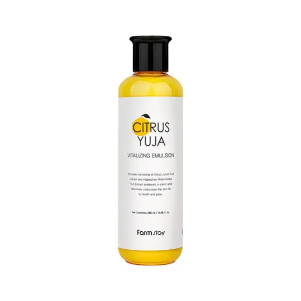Farmstay Citrus Yuzu Vitalizing Emulsion 280ml | Glow & Hydraterende Lotion – MyKStyle