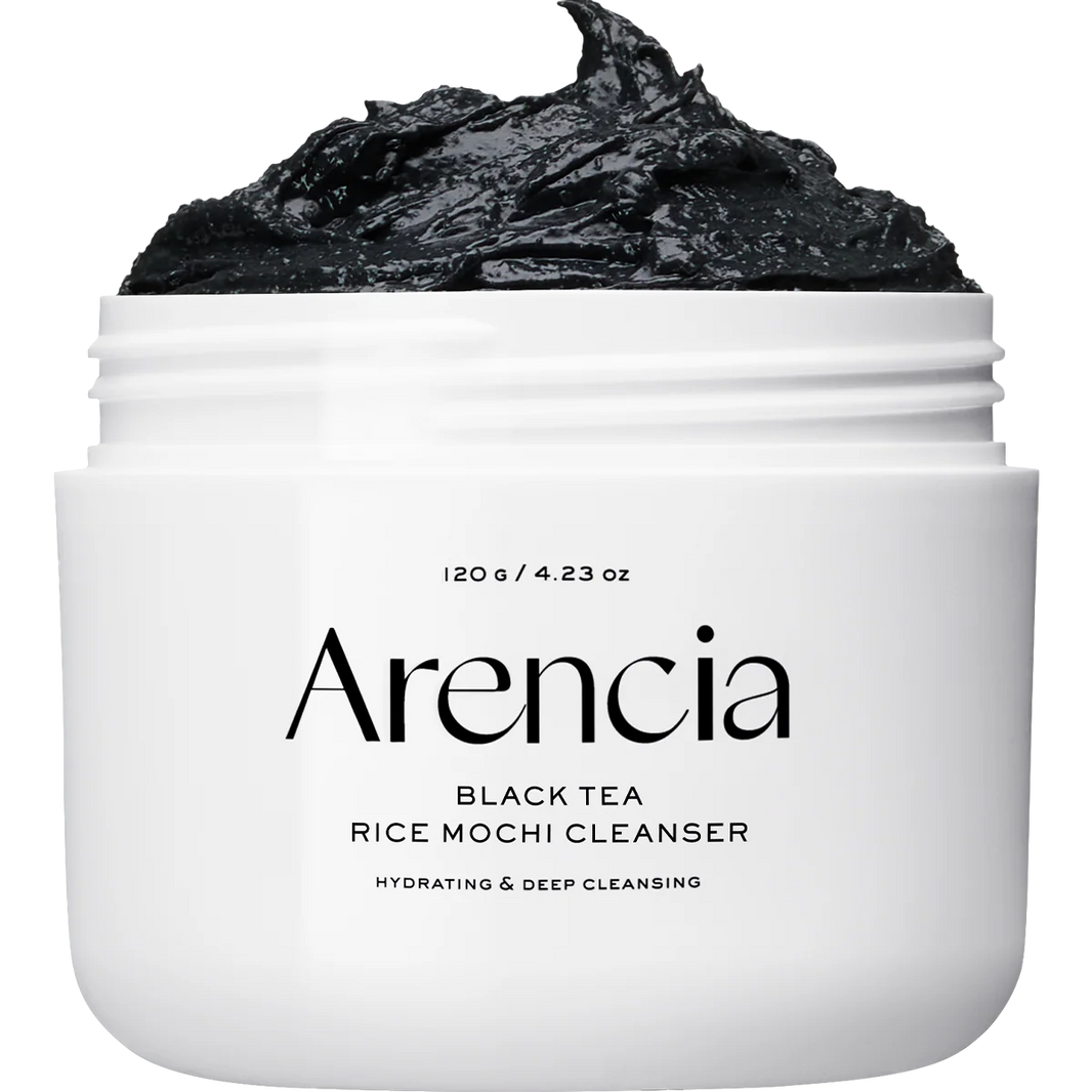 Arencia Black Tea Rice Mochi Cleanser 120g | Antioxidant Glow Reiniging – MyKStyle