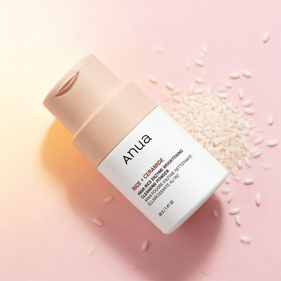 Anua Rice Enzyme Brightening Cleansing Powder 40g | Glow Cleanser – MyKStyle - Mykstyle