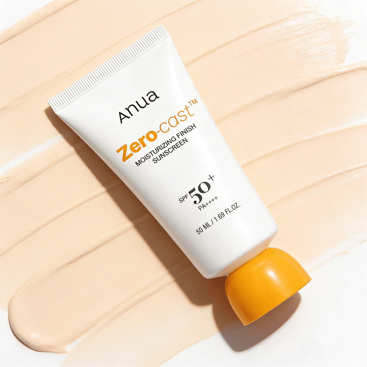 Anua Zero - Cast Moisturizing Finish Sunscreen 50ml | Hydraterende SPF – MyKStyle - Mykstyle
