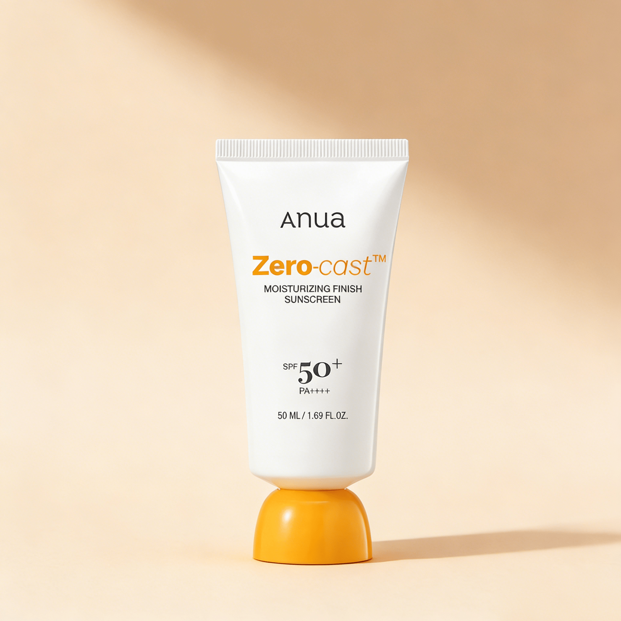 Anua Zero - Cast Moisturizing Finish Sunscreen 50ml | Hydraterende SPF – MyKStyle - Mykstyle