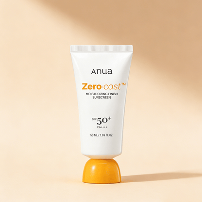 Anua Zero - Cast Moisturizing Finish Sunscreen 50ml | Hydraterende SPF – MyKStyle - Mykstyle