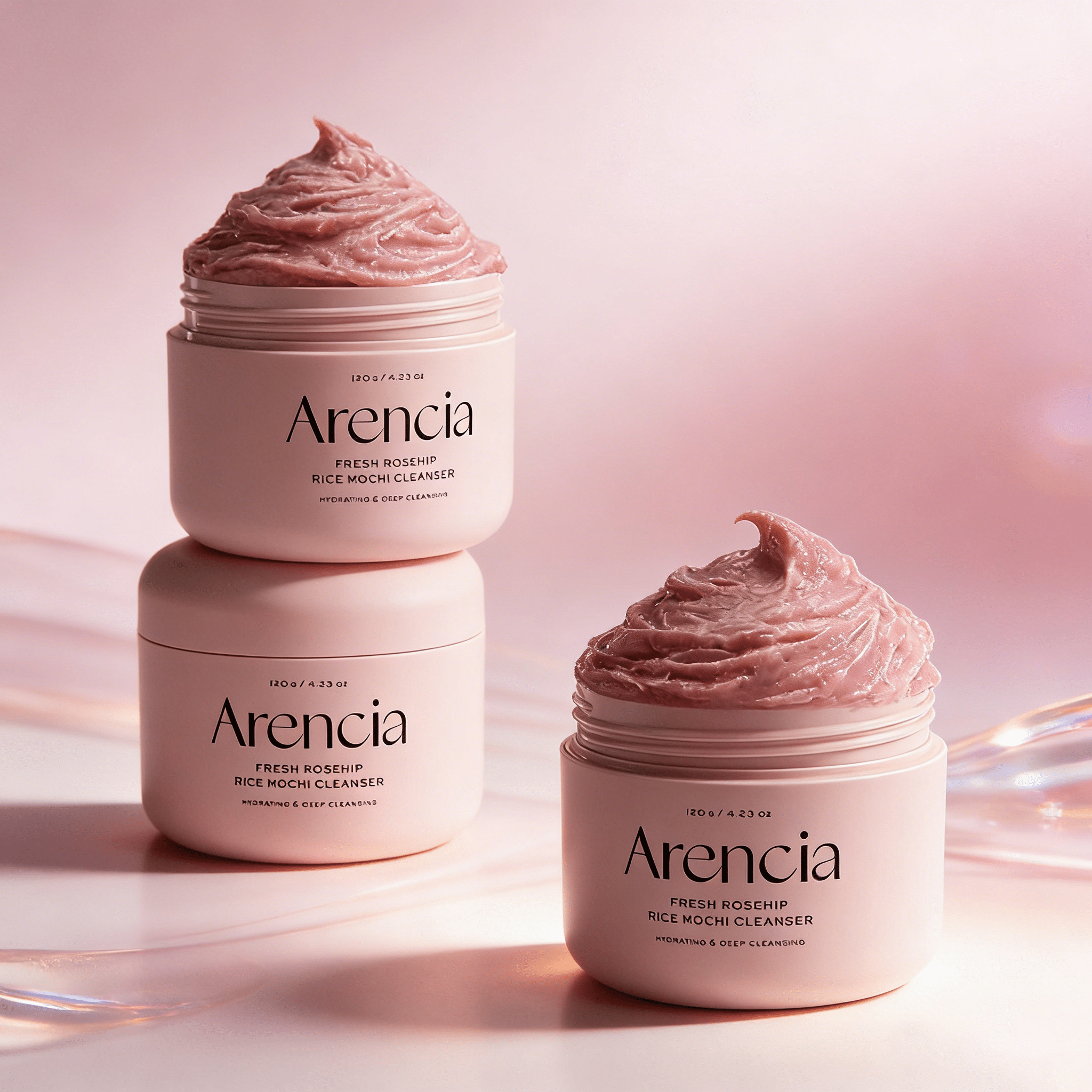 Arencia Fresh Rosehip Mochi Cleanser 120g | Zachte Glow Reiniging – MyKStyle - Mykstyle