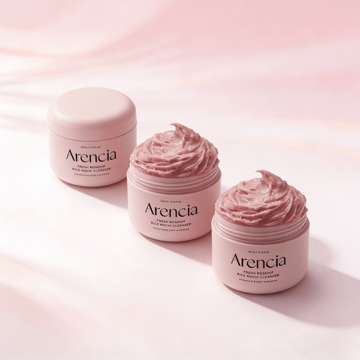 Arencia Fresh Rosehip Mochi Cleanser 120g | Zachte Glow Reiniging – MyKStyle - Mykstyle