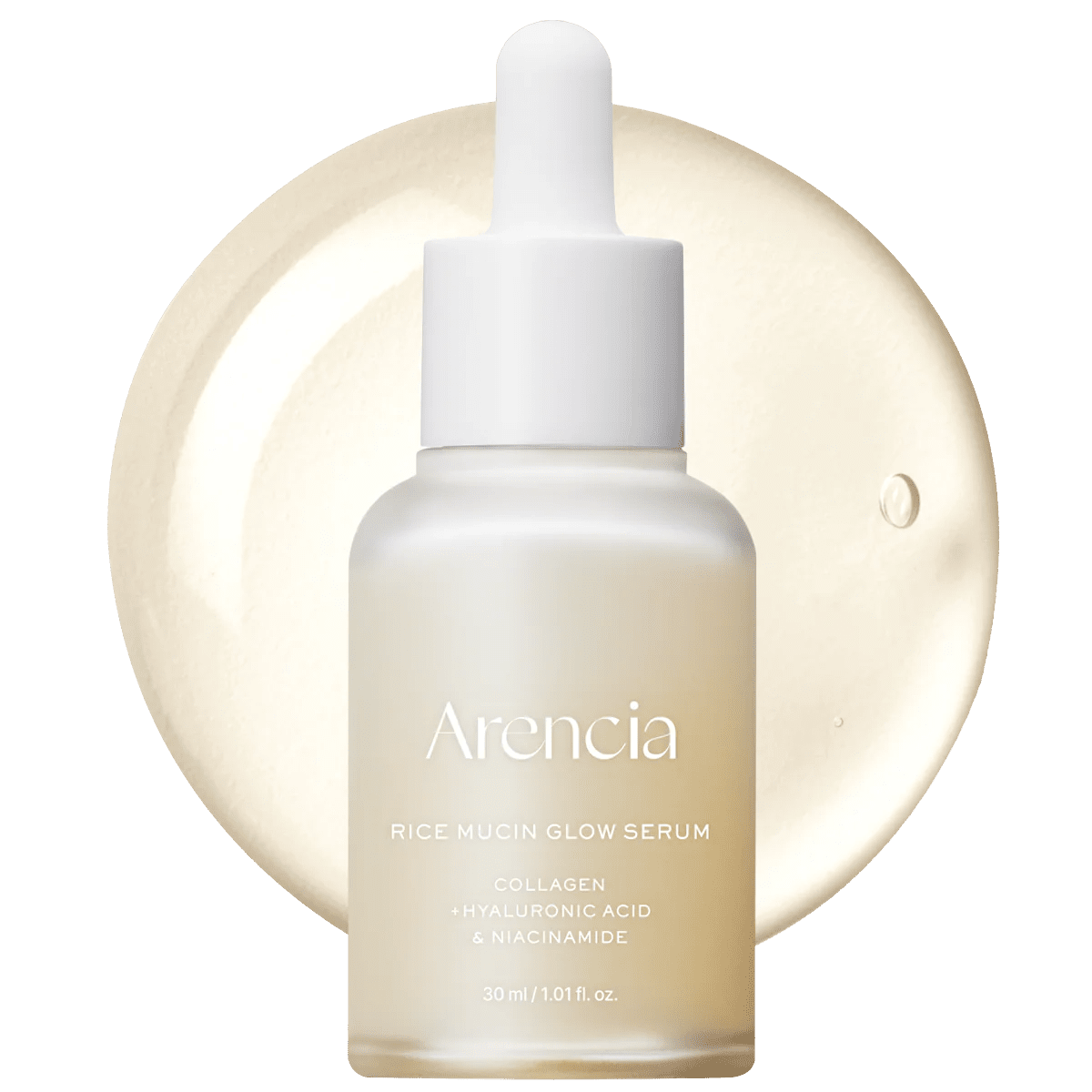 Arencia Rice Mucin Glow Serum 30ml | Hydraterend Glass Skin Serum – MyKStyle - Mykstyle