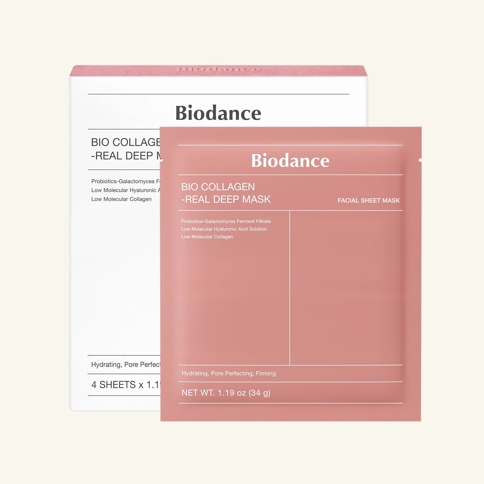 Biodance – Bio Collagen Real Deep Mask – 4 sheets - Mykstyle