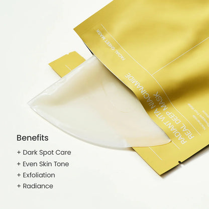 Biodance Radiant Vita Niacinamide Real Deep Mask 1x34g | Brightening Glow | MyKStyle - Mykstyle
