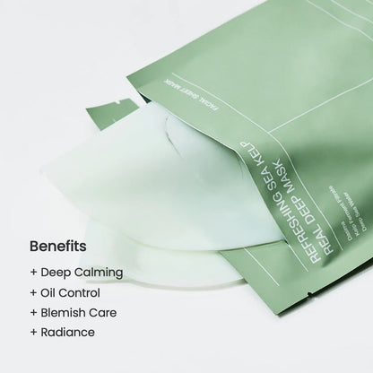 Biodance Refreshing Sea Kelp Real Deep Mask 1x34g | Hydrating Care | MyKStyle - Mykstyle
