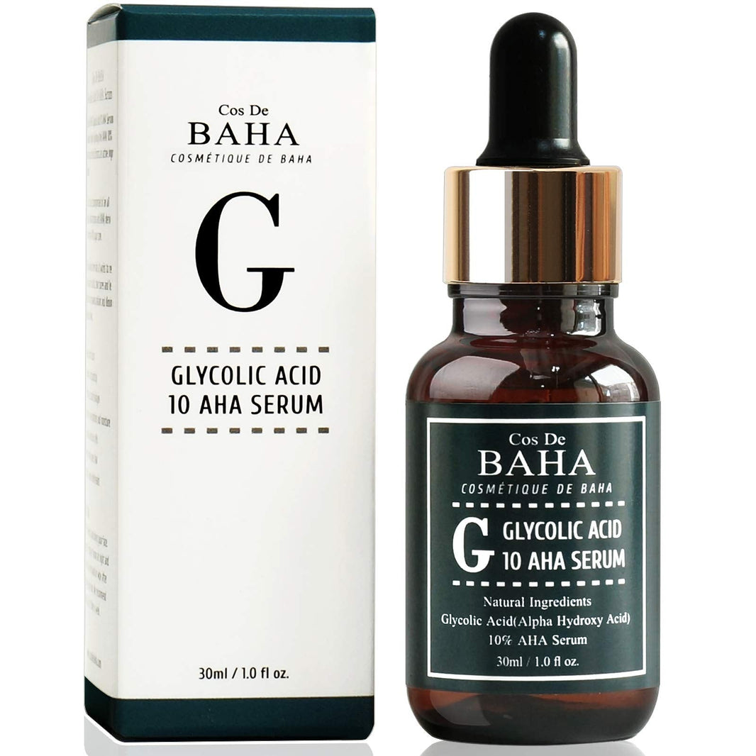 Cos De BAHA Glycolic Serum (G) 30ml | AHA Exfoliating Serum – MyKStyle - Mykstyle