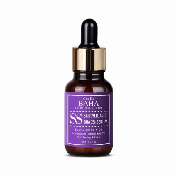Cos De BAHA Salicylic Acid BHA 2% Serum (SS) 30ml | Acne & Pore Care – MyKStyle - Mykstyle