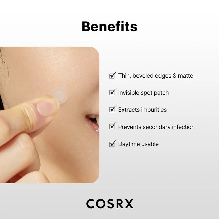 COSRX Clear Fit Master Patch 18pcs | Invisible Acne Patch | MyKStyle - Mykstyle