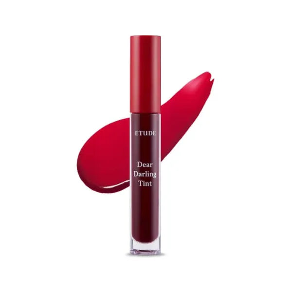 Etude House Dear Darling Water Gel Tint OR204 Cherry Red | Juicy Lips | MyKStyle