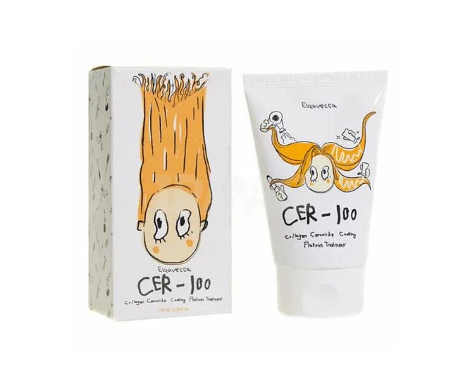 Elizavecca CER - 100 Collagen Ceramide Protein Treatment 100ml | Hair Repair – MyKStyle - Mykstyle