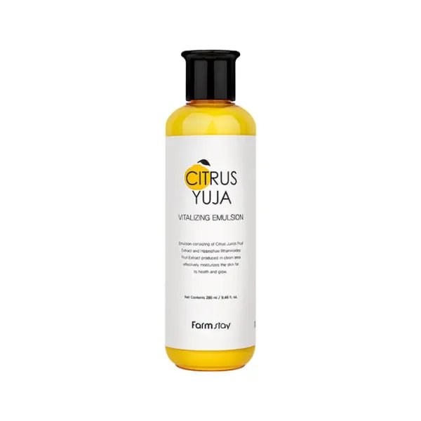 Farmstay Citrus Yuzu Vitalizing Emulsion 280ml | Glow & Hydraterende Lotion – MyKStyle - Mykstyle