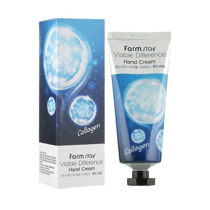 Farmstay Collagen Hand Cream 100g | Hydraterende & Verstevigende Handcrème – MyKStyle - Mykstyle