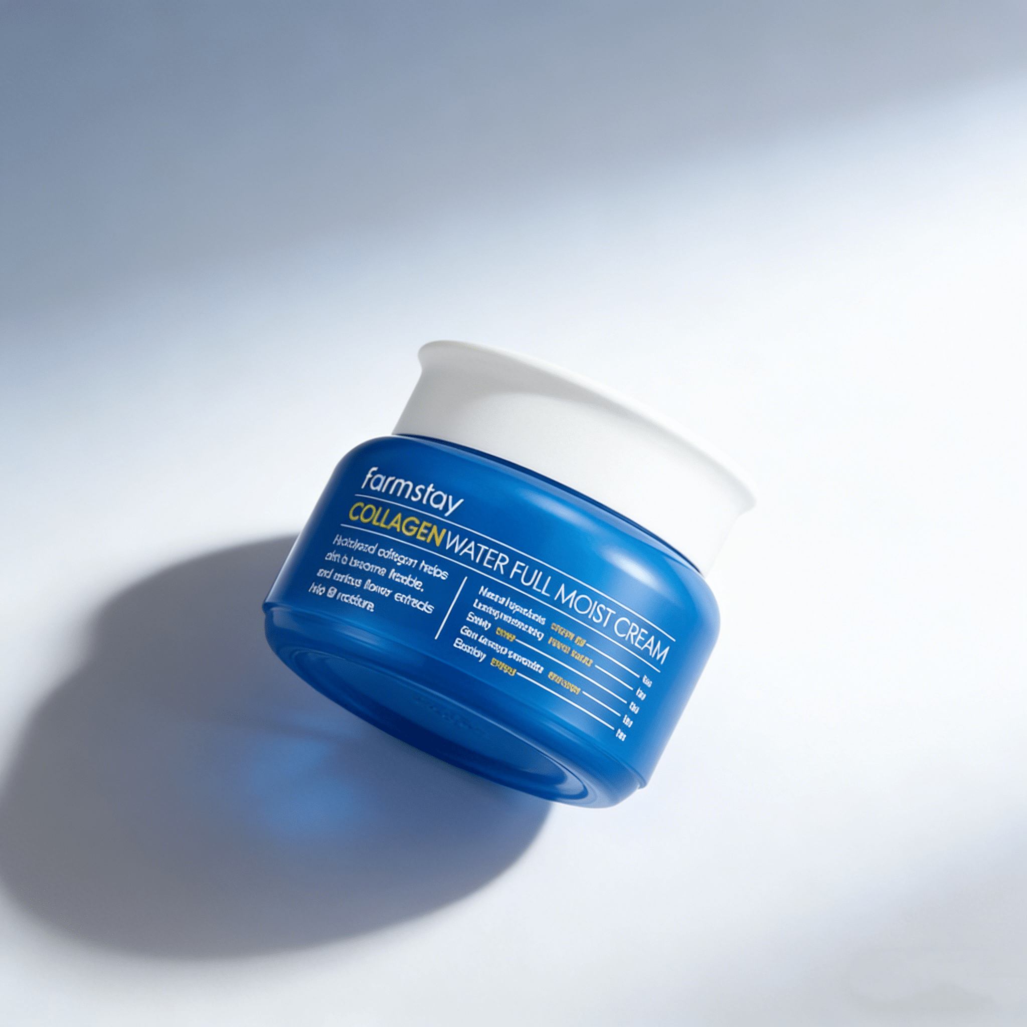 Farmstay Collagen Water Full Moist Cream 100g | Hydraterende Collageen Crème – MyKStyle - Mykstyle
