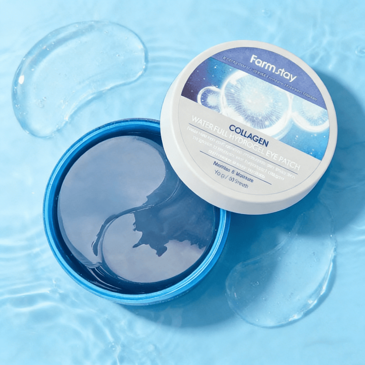 Farmstay – Collagen Water Hydrogel Eye Patch - Mykstyle