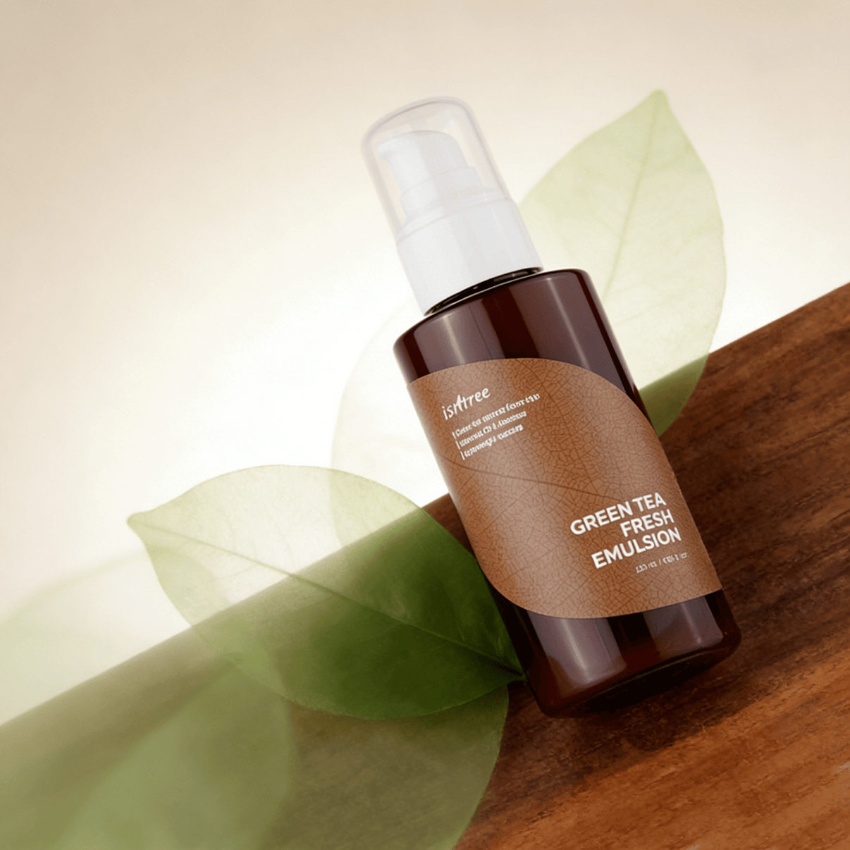 Isntree Green Tea Fresh Emulsion 120ml | Lichte Oil-Control Moisturizer – MyKStyle - Mykstyle