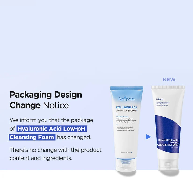 Isntree Hyaluronic Acid Low - pH Cleansing Foam 150ml | Milde Hydraterende Cleanser – MyKStyle - Mykstyle