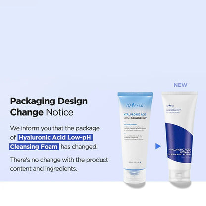 Isntree Hyaluronic Acid Low - pH Cleansing Foam 150ml | Milde Hydraterende Cleanser – MyKStyle - Mykstyle