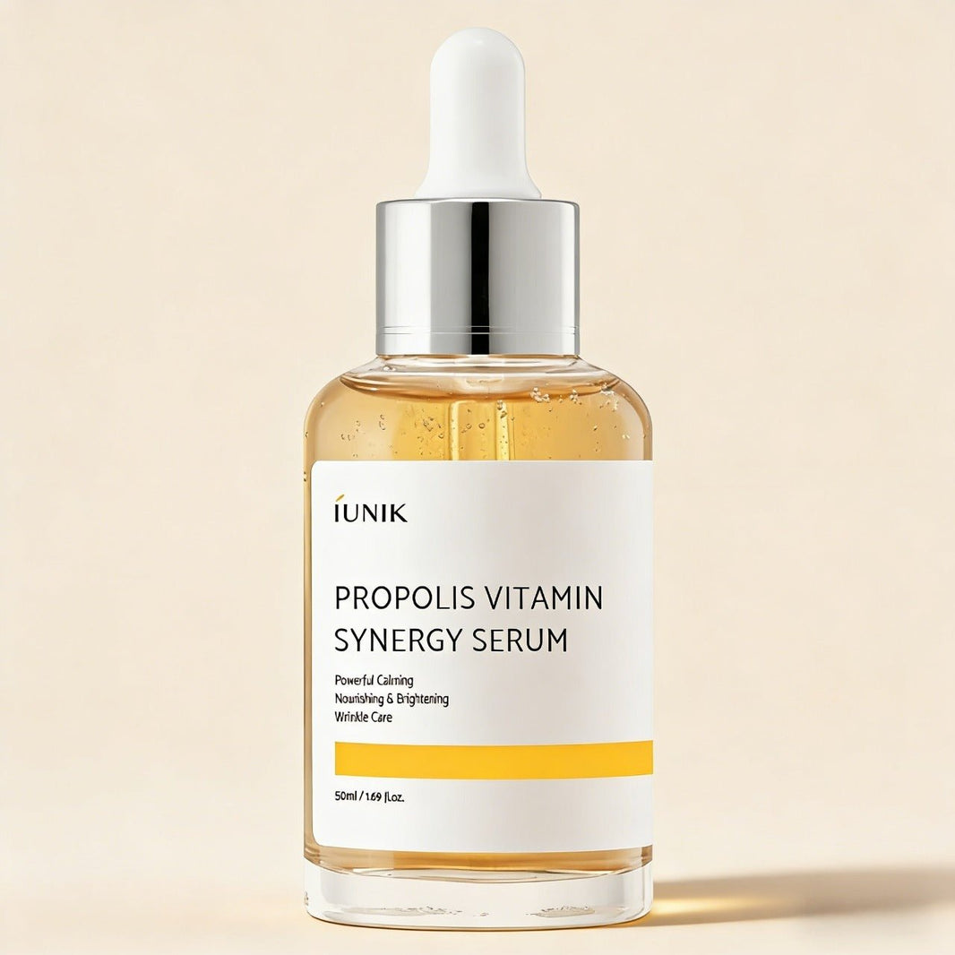 iUNIK Propolis Vitamin Synergy Serum 50ml | Glow & Calming Serum – MyKStyle - Mykstyle