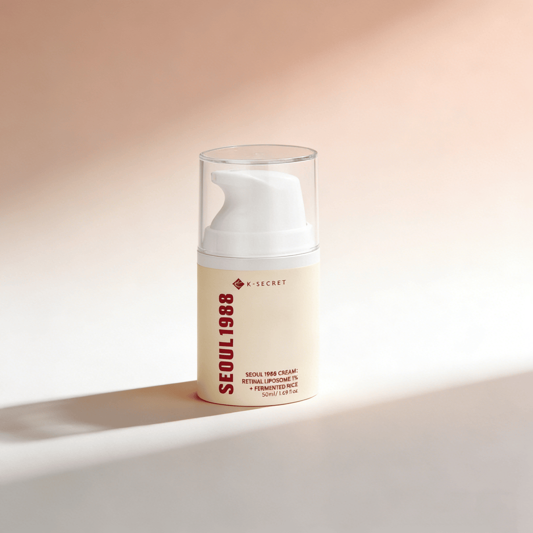 K - SECRET SEOUL 1988 Retinal Liposome 1% + Fermented Rice Cream 50ml | Night Cream – MyKStyle - Mykstyle