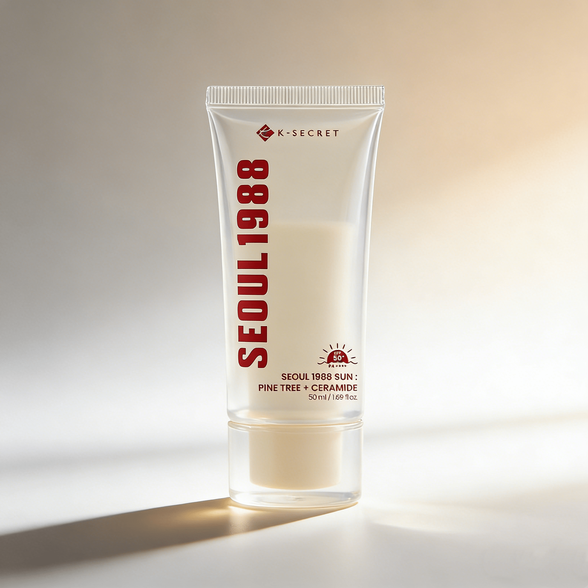 K-SECRET SEOUL 1988 Sun Pine Tree + Ceramide SPF50+ PA++++ 50ml | Barrier SPF – MyKStyle - Mykstyle