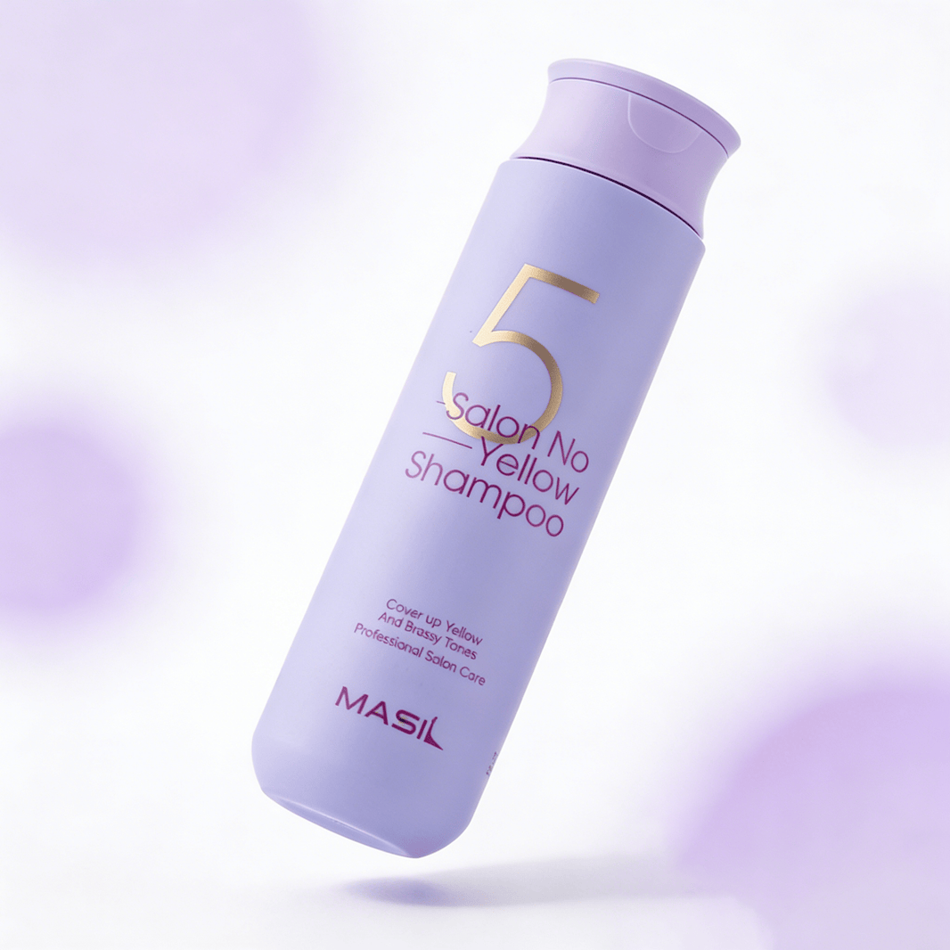 Masil 5 Salon No Yellow Shampoo 300ml | Purple Shampoo tegen Gele Tinten – MyKStyle - Mykstyle