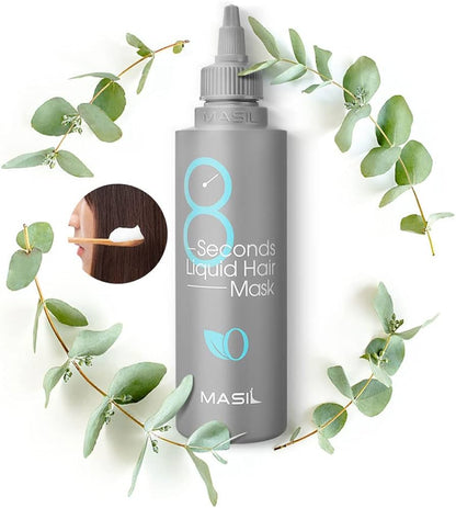 Masil 8 Seconds Liquid Hair Mask 200ml | Instant Salon Repair – MyKStyle - Mykstyle